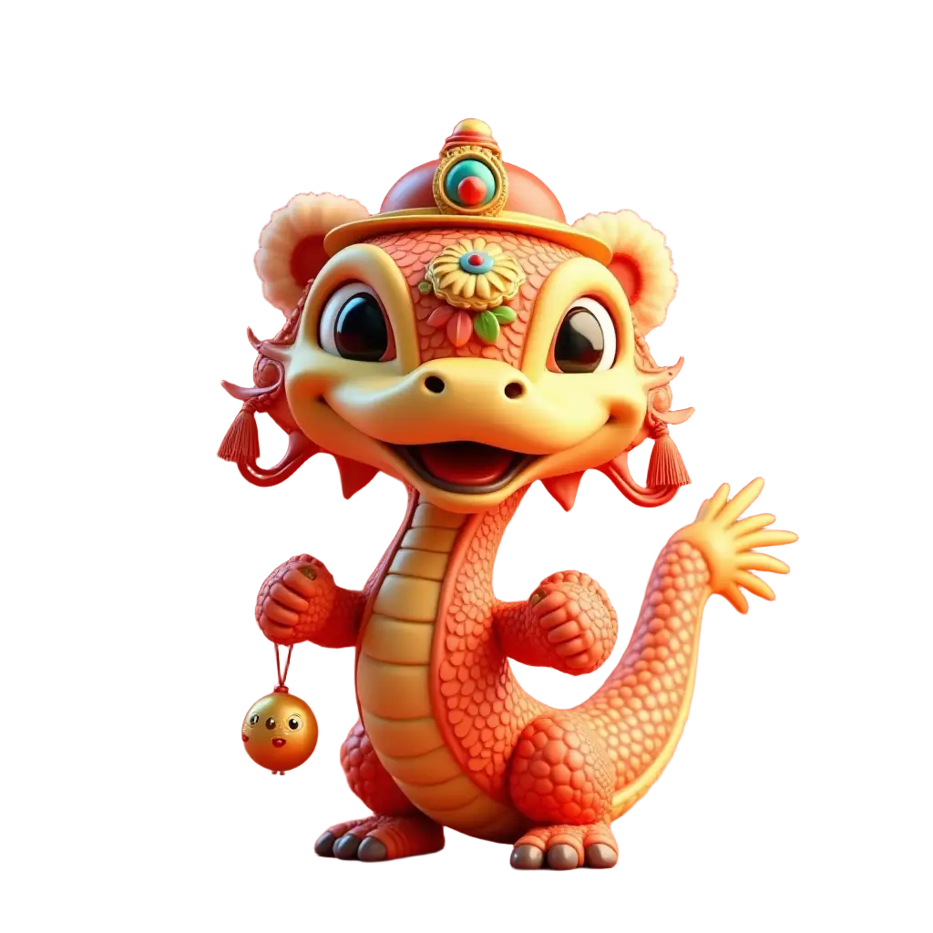 Cultural Dragon Mascot